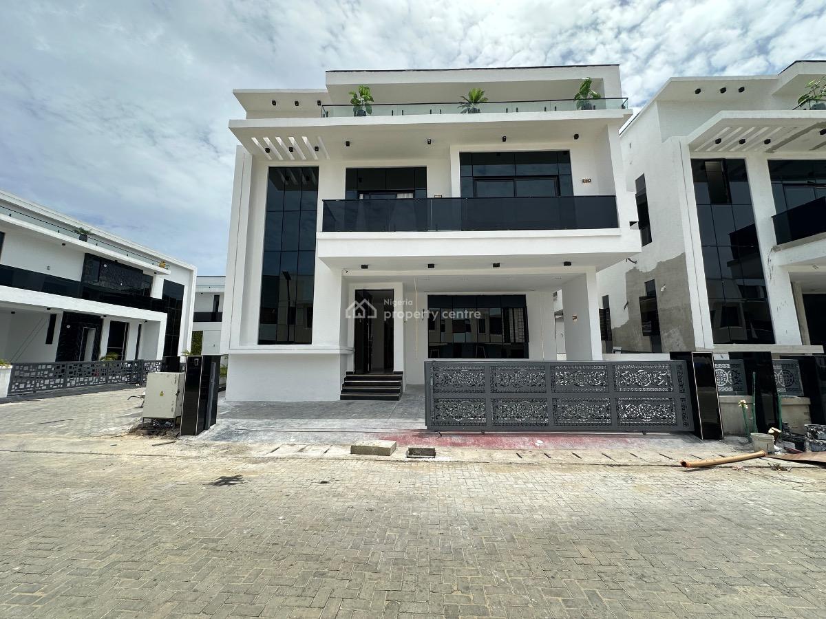 Elegant Five (5) Bedroom Detached Duplex with Swimming Pool & Bq, Chevron Tollgate, Lekki, Lagos, Detached Duplex for Sale