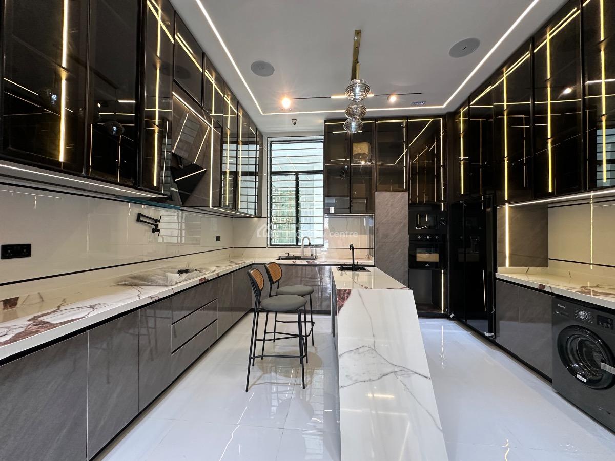 Elegant Five (5) Bedroom Detached Duplex with Swimming Pool & Bq, Chevron Tollgate, Lekki, Lagos, Detached Duplex for Sale