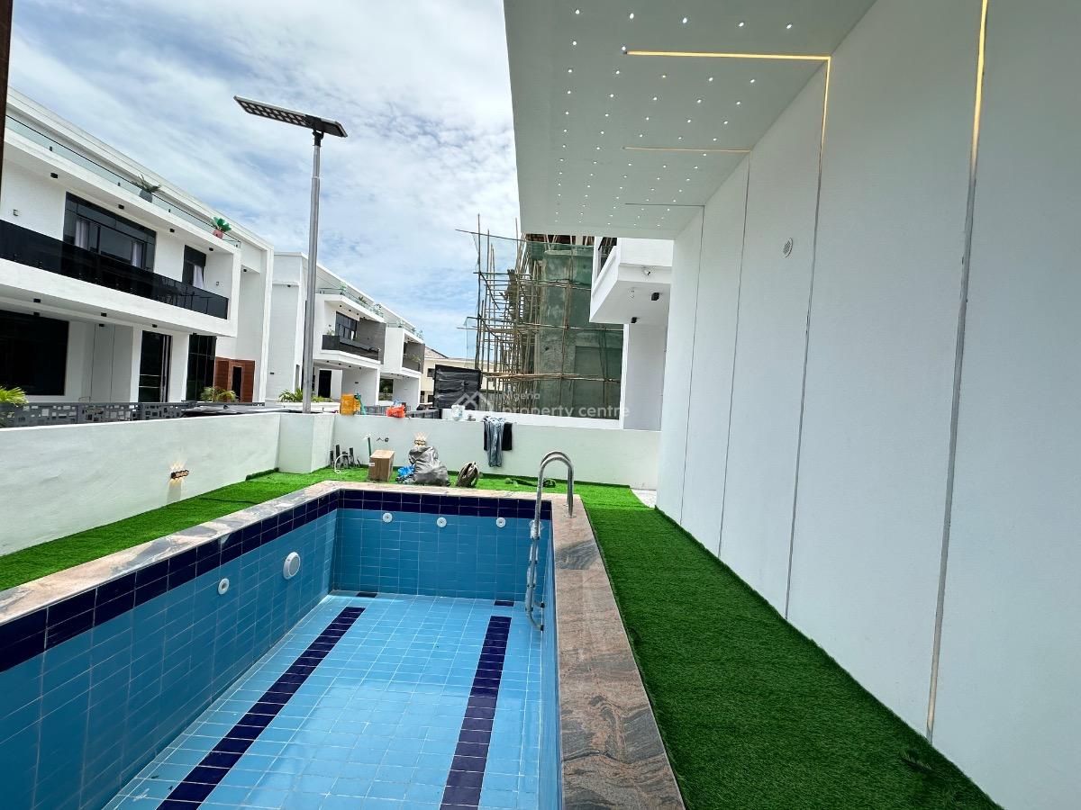 Elegant Five (5) Bedroom Detached Duplex with Swimming Pool & Bq, Chevron Tollgate, Lekki, Lagos, Detached Duplex for Sale