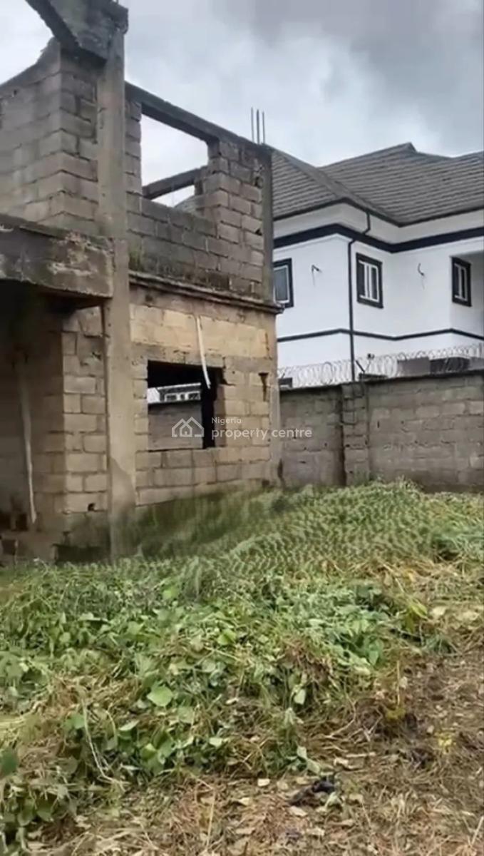 5 Bedroom Fully Detach Carcass Duplex, Lokogoma District, Abuja, Detached Duplex for Sale