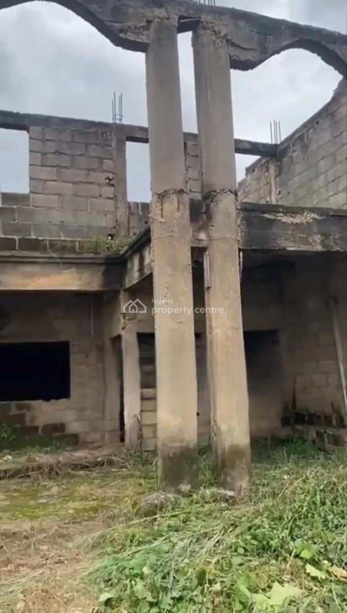 5 Bedroom Fully Detach Carcass Duplex, Lokogoma District, Abuja, Detached Duplex for Sale