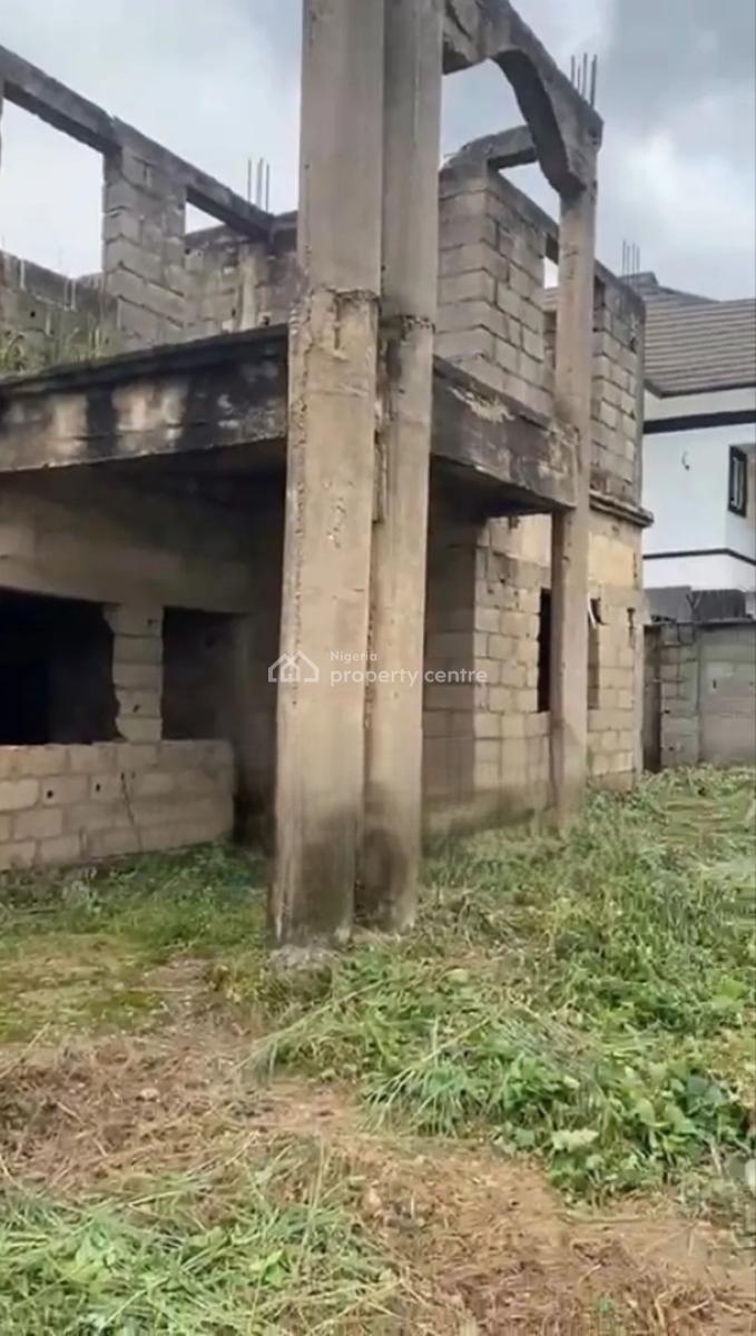 5 Bedroom Fully Detach Carcass Duplex, Lokogoma District, Abuja, Detached Duplex for Sale