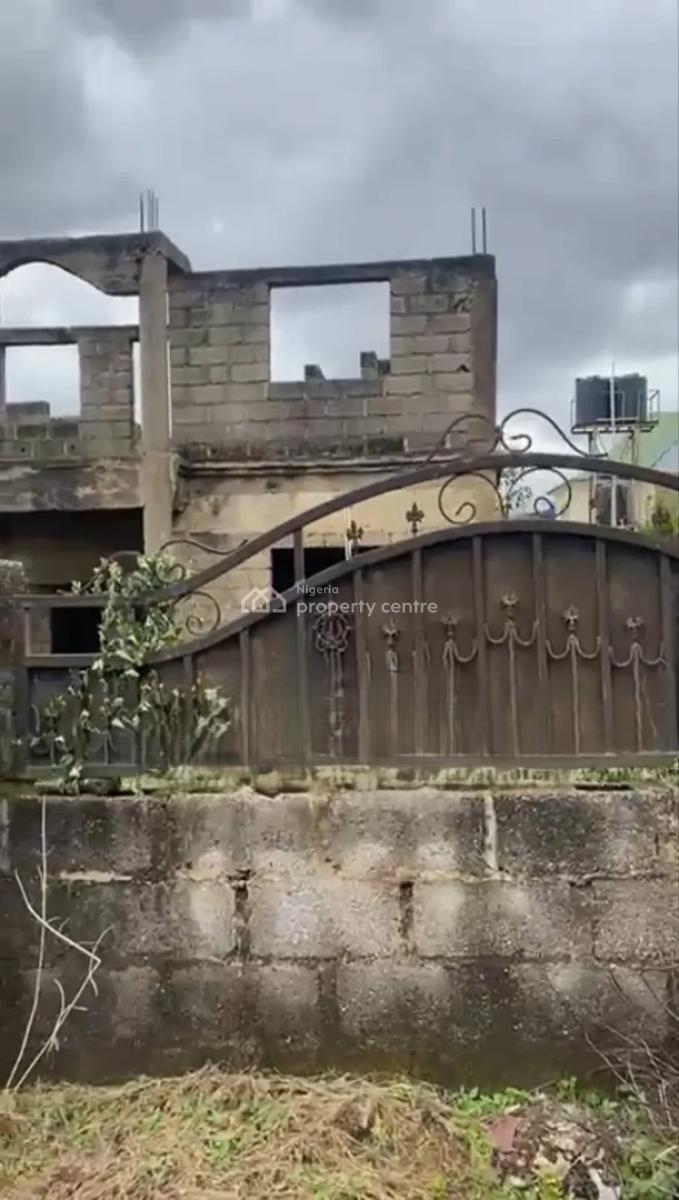 5 Bedroom Fully Detach Carcass Duplex, Lokogoma District, Abuja, Detached Duplex for Sale
