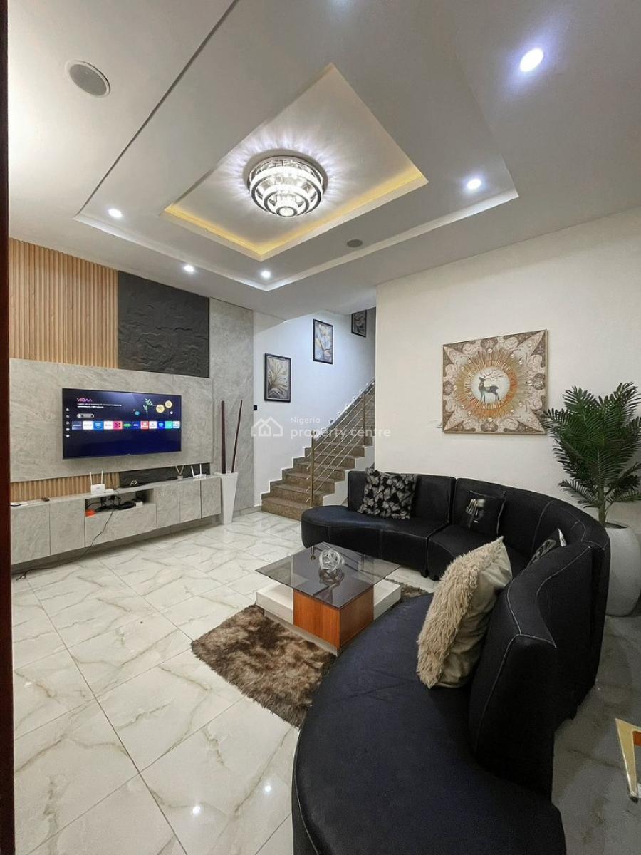 Luxury 3 Bedroom Duplex Apartment, Chevron, Lekki, Lagos, House Short Let