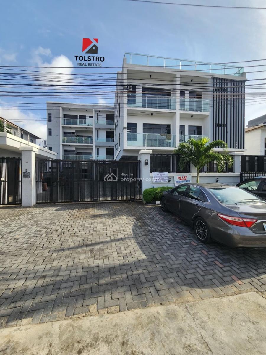 Well Maintained 3 Bedroom Ensuite Apartment with Bq, Lekki Phase 1, Lekki, Lagos, Flat / Apartment for Rent