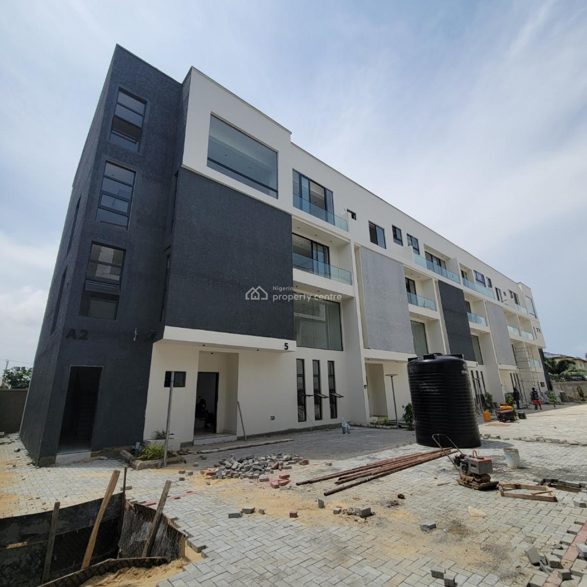 Gorgeous 4 Bedroom Terrace Duplex Within a Serene Environment, Ikate, Lekki, Lagos, House for Sale
