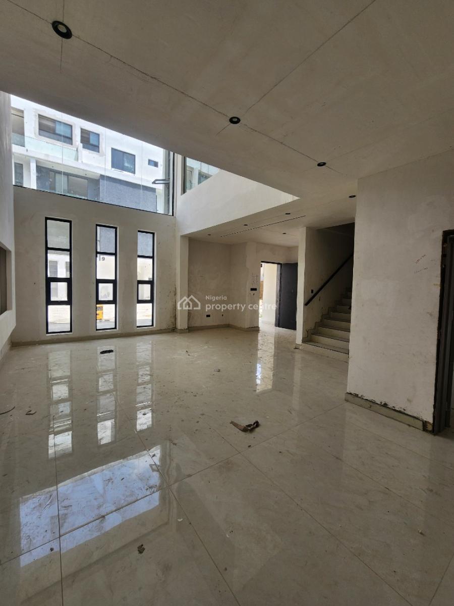 Luxury 4 Bedroom Serviced Terrace Duplex with a Room Bq, Office, Ikate, Lekki, Lagos, Terraced Duplex for Sale