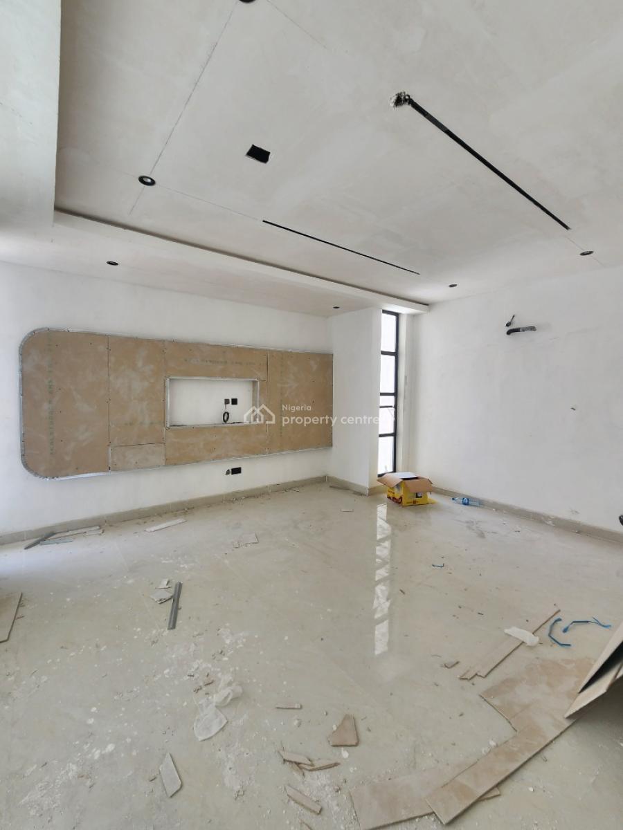 Luxury 4 Bedroom Serviced Terrace Duplex with a Room Bq, Office, Ikate, Lekki, Lagos, Terraced Duplex for Sale