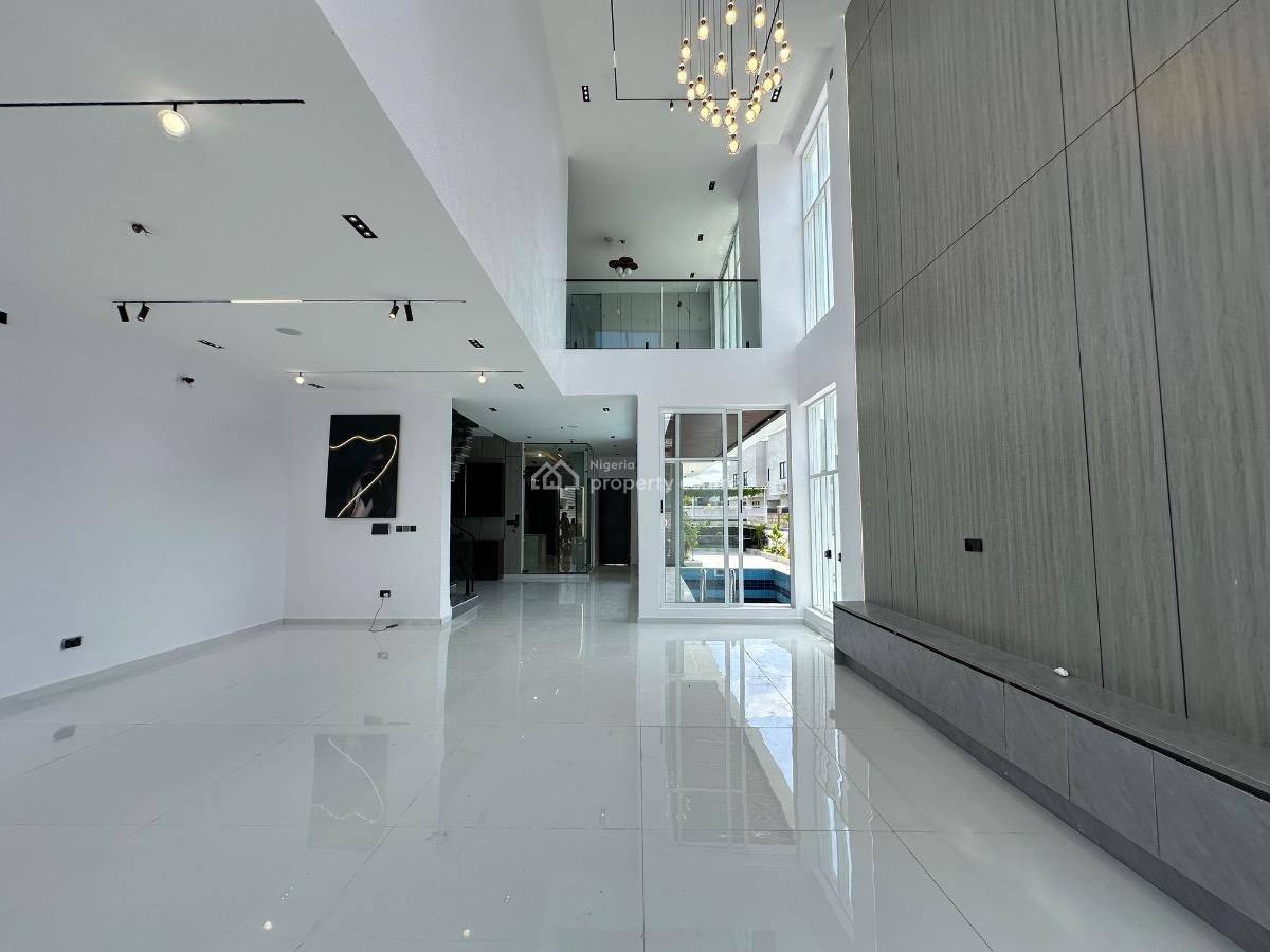 Captivating 5 Bedroom Detached Duplex with Cinema, Swimming Pool & Bq, Ikate, Lekki, Lagos, Detached Duplex for Sale