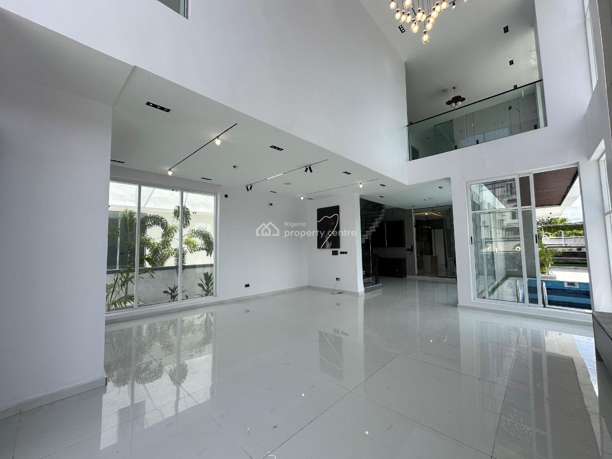 Captivating 5 Bedroom Detached Duplex with Cinema, Swimming Pool & Bq, Ikate, Lekki, Lagos, Detached Duplex for Sale