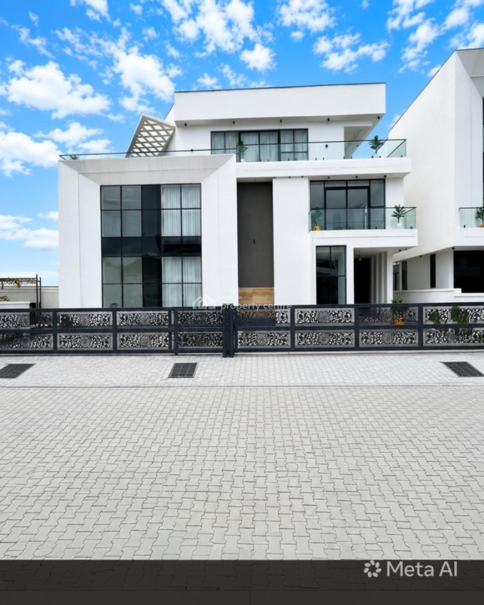 5 Bedroom Detached Duplex, Chevron, Lekki, Lagos, Detached Duplex for Sale