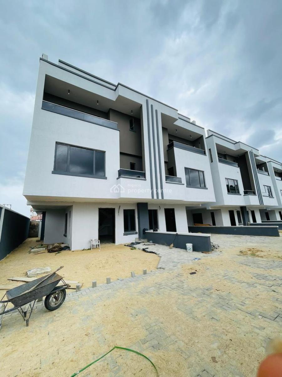 Beautiful 4 Bedrooms Semi Detached Duplex + Bq with Communal Swimming Pool, Gra, Ogudu, Lagos, Semi-detached Duplex for Sale