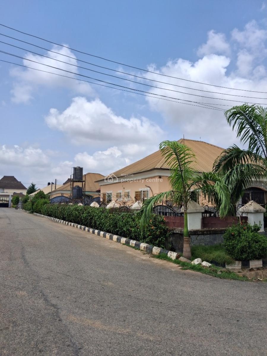 2 Bedroom Semi Detached Bungalow with Personal Gate and Compound, Along Voice of Nigeria Road, Emmanuel Mbaka Boulevard, Airport Road, Lugbe District, Abuja, Semi-detached Bungalow for Rent