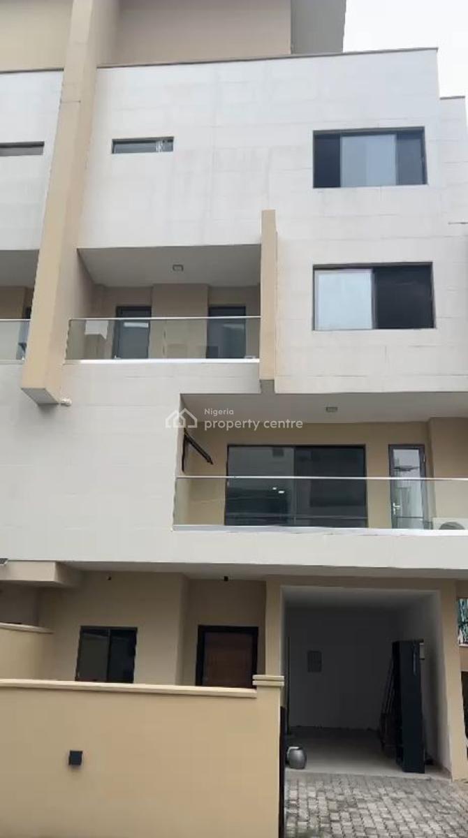 Contemporary 4-bedroom Serviced Semi Detached Duplex with 2rooms Bq, Banana Island, Ikoyi, Lagos, Semi-detached Duplex for Rent