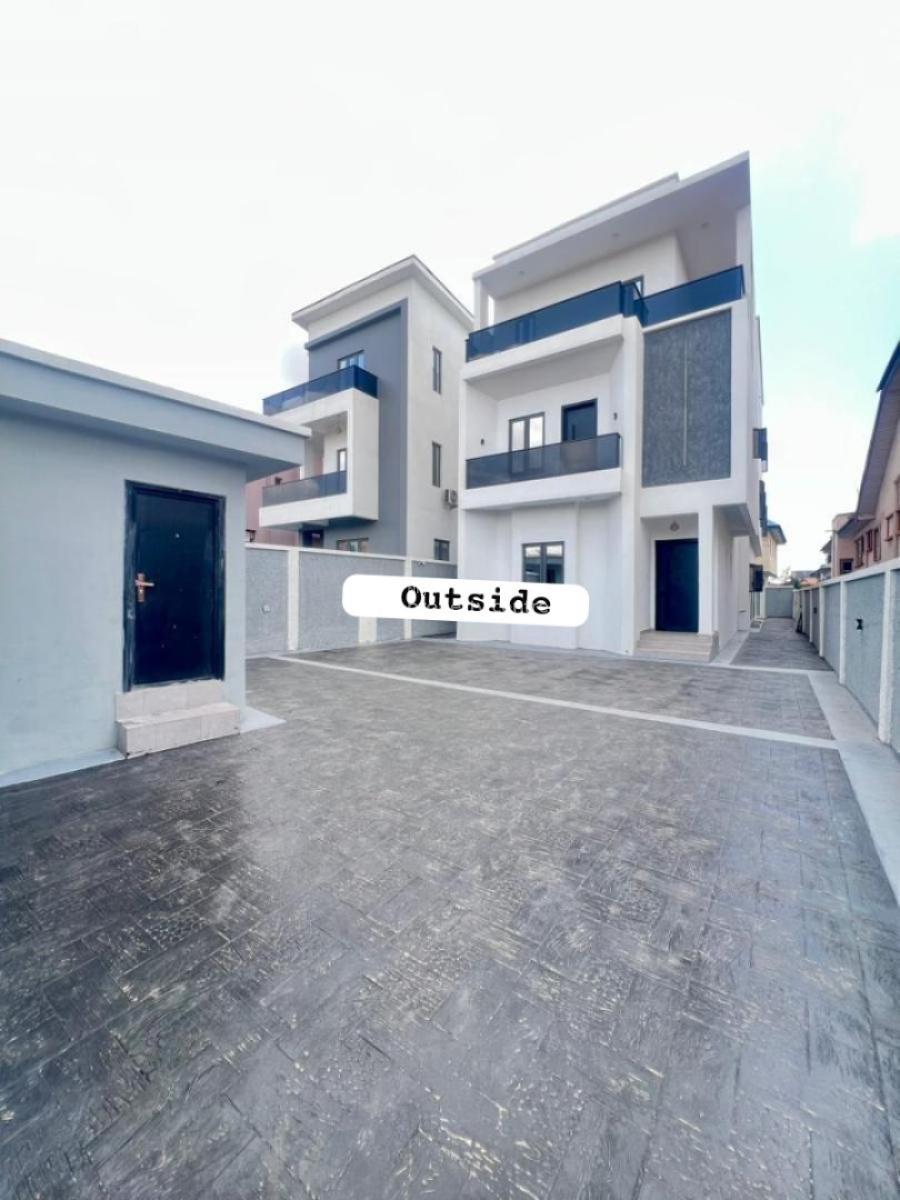 5 Bedrooms Fully Detached Duplex House + Bq & Swimming Pool, Gra Phase 2, Magodo, Lagos, Detached Duplex for Sale