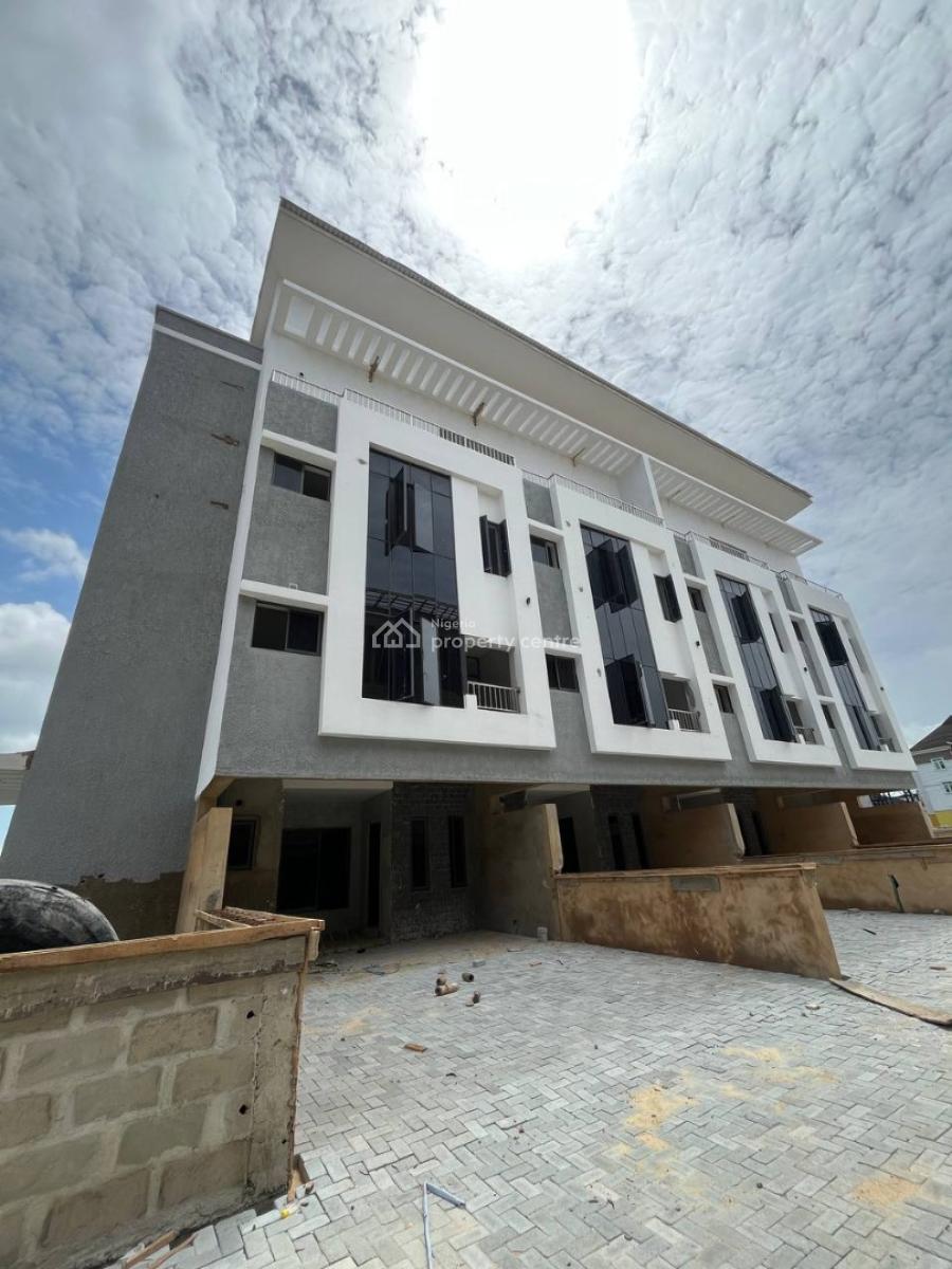 4 Bedroom Terrace House with Bq, Lekki Phase 1, Lekki, Lagos, Terraced Duplex for Sale