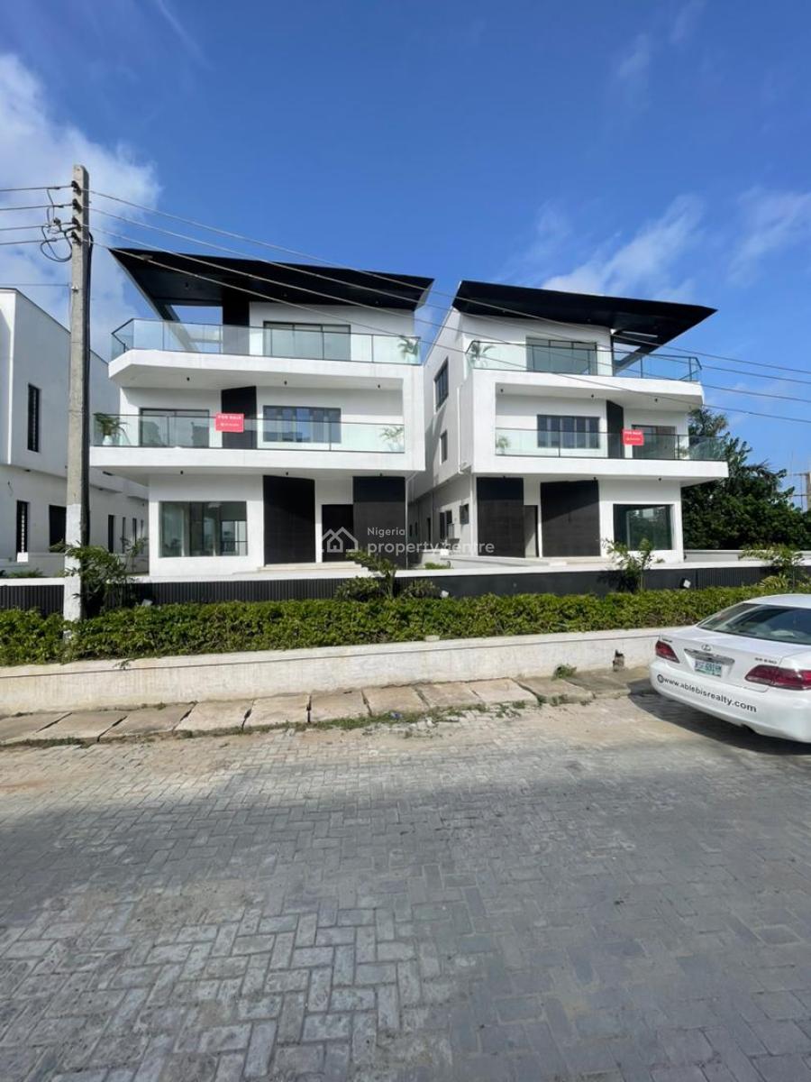 Topnotch Finished 5 Bedroom Detached Duplex +bq, Lekki County, Ikota, Lekki, Lagos, Detached Duplex for Sale