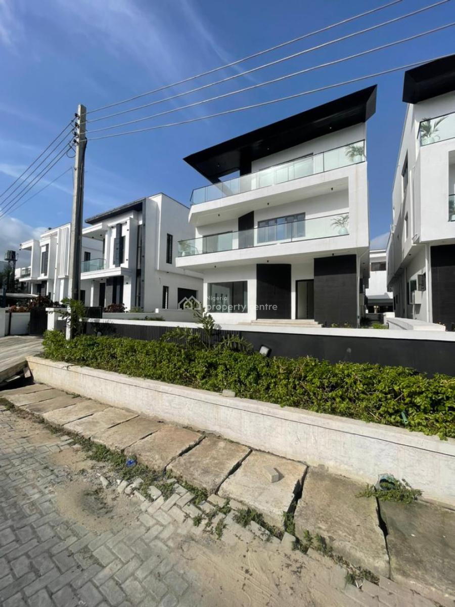 Topnotch Finished 5 Bedroom Detached Duplex +bq, Lekki County, Ikota, Lekki, Lagos, Detached Duplex for Sale