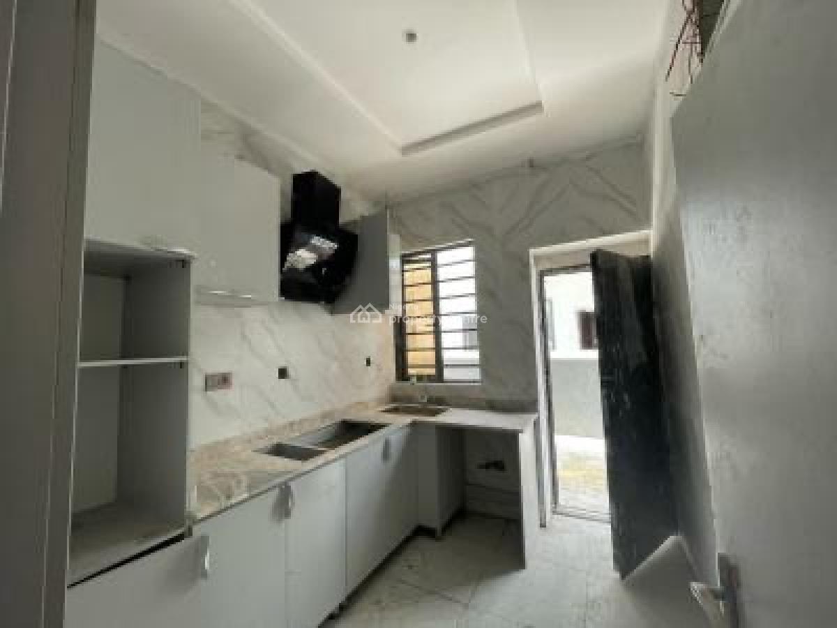 Service 3 Bedroom Semi-detached House with 1 Room Bq, Atlantic View Estate, Vgc, Lekki, Lagos, Semi-detached Duplex for Rent