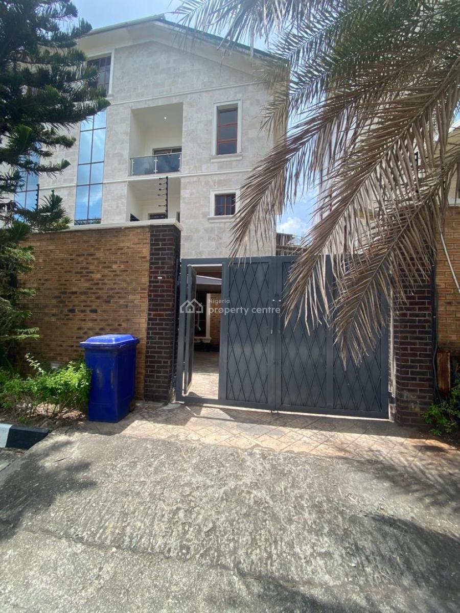 4 Bedroom Semi Detached House with a Bq, Mojisola Onikoyi, Banana Island Road, Ikoyi, Lagos, Semi-detached Duplex for Rent
