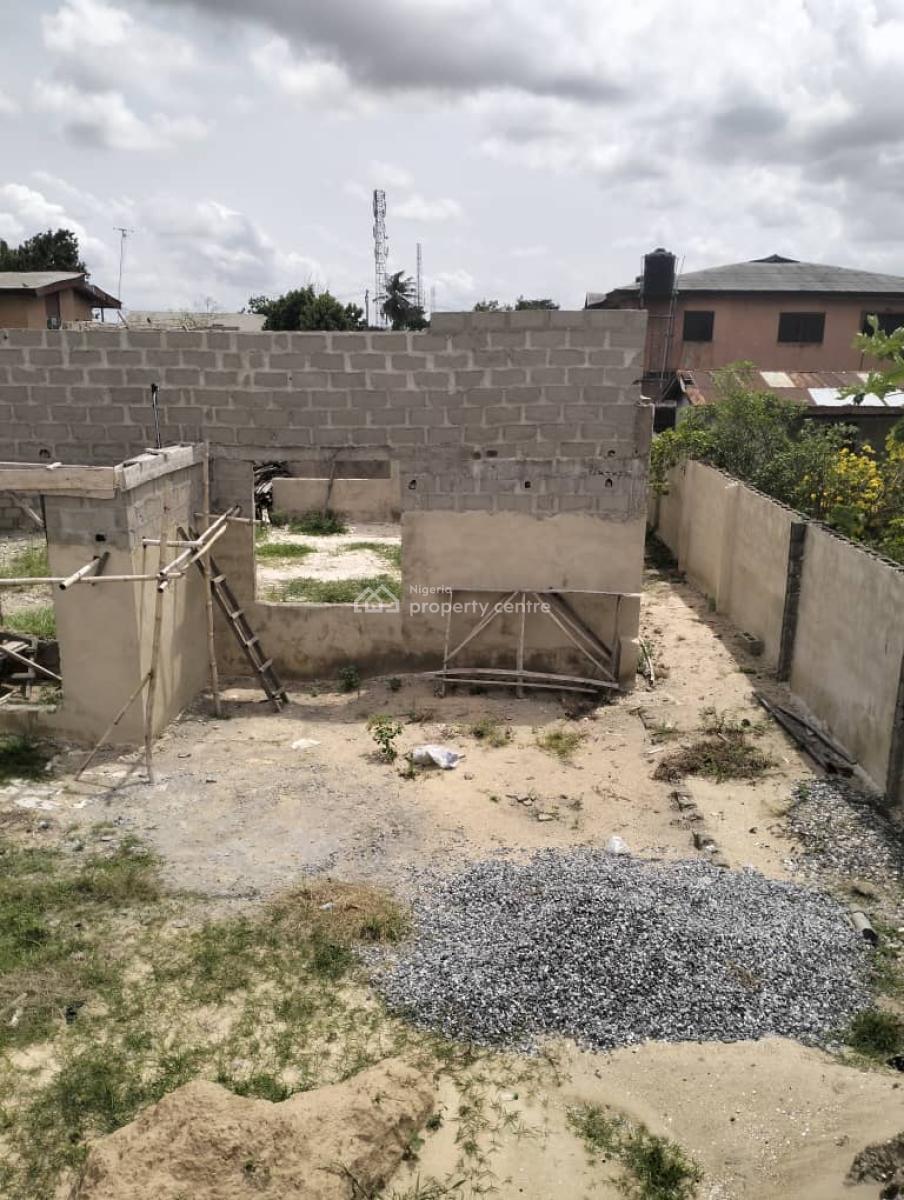 Uncompleted Commercial Building, Off First Gate Bus Stop Lasu Iba Road, Ojo, Lagos, Restaurant / Bar for Sale