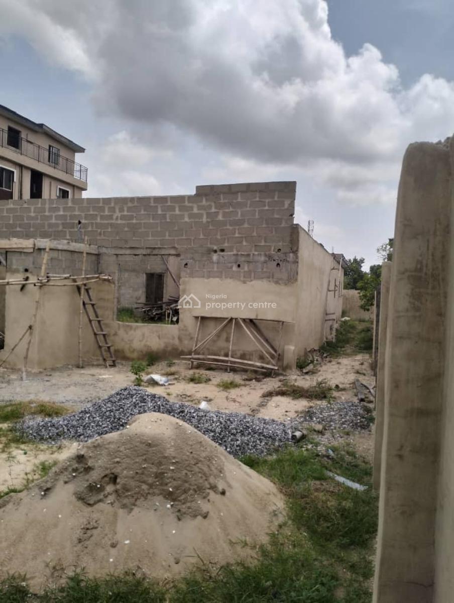 Uncompleted Commercial Building, Off First Gate Bus Stop Lasu Iba Road, Ojo, Lagos, Restaurant / Bar for Sale