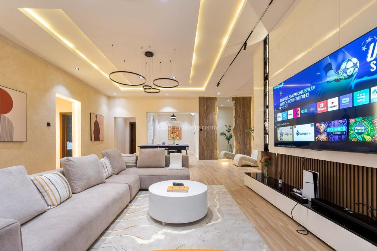 Luxury 3 Bedrom Apartment with Housekeeping and En Suite Rooms, Ps5, Table Tennis, Snooker,amazon , 2 Balconies Space, Lekki Phase 1, Lekki, Lagos, Flat / Apartment Short Let