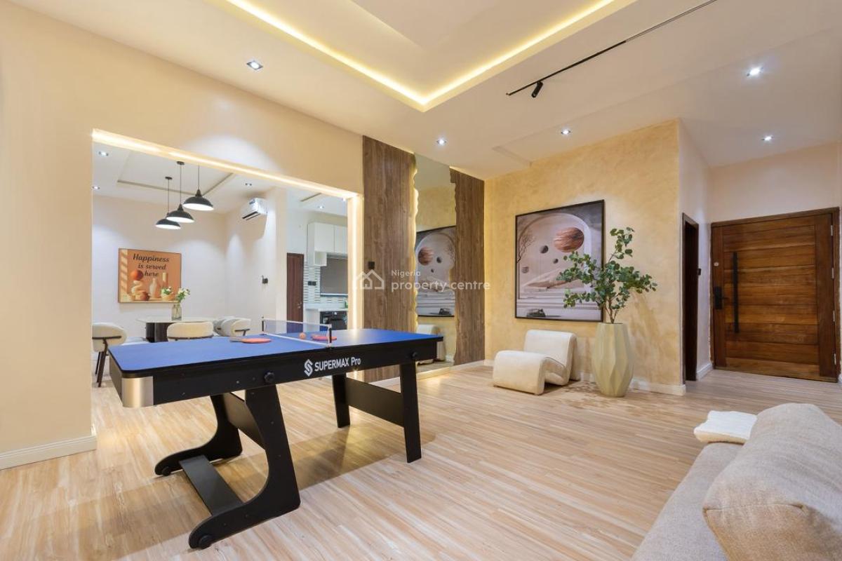 Luxury 3 Bedrom Apartment with Housekeeping and En Suite Rooms, Ps5, Table Tennis, Snooker,amazon , 2 Balconies Space, Lekki Phase 1, Lekki, Lagos, Flat / Apartment Short Let