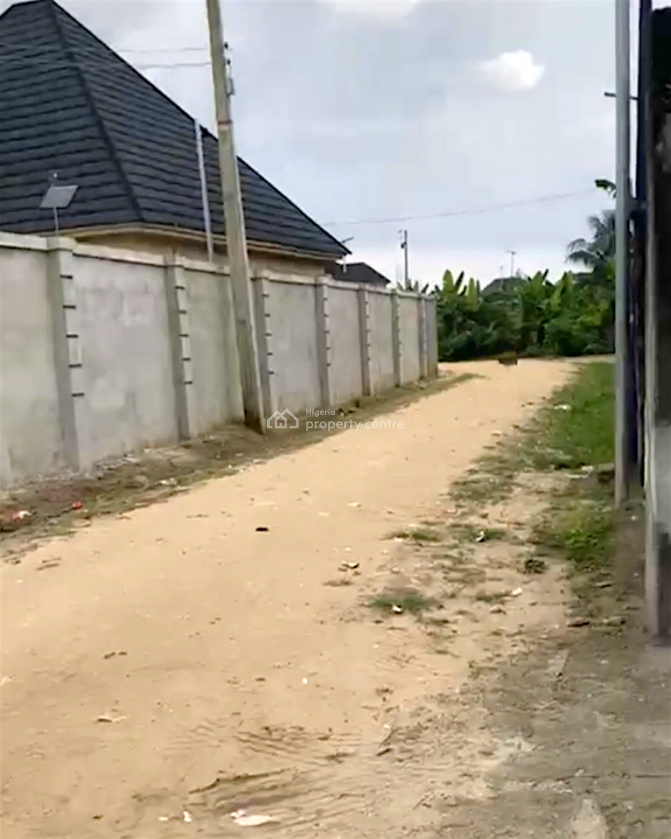 Fully Fenced 5 Plots of Land in a Built Up Environment, Eneka, Port Harcourt, Rivers, Residential Land for Sale