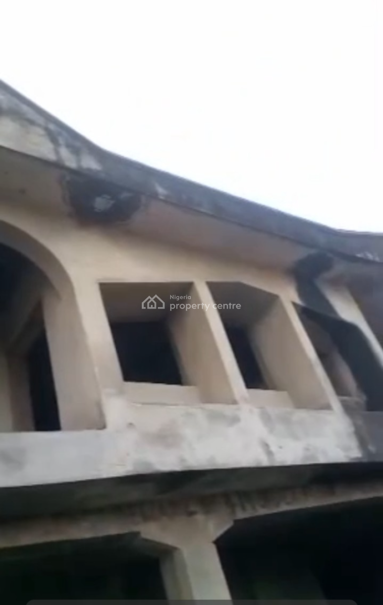 a Land with Five Bedrooms Duplex  + Two Bedroom on It, Iyana Ipaja, Ipaja, Lagos, Land for Sale