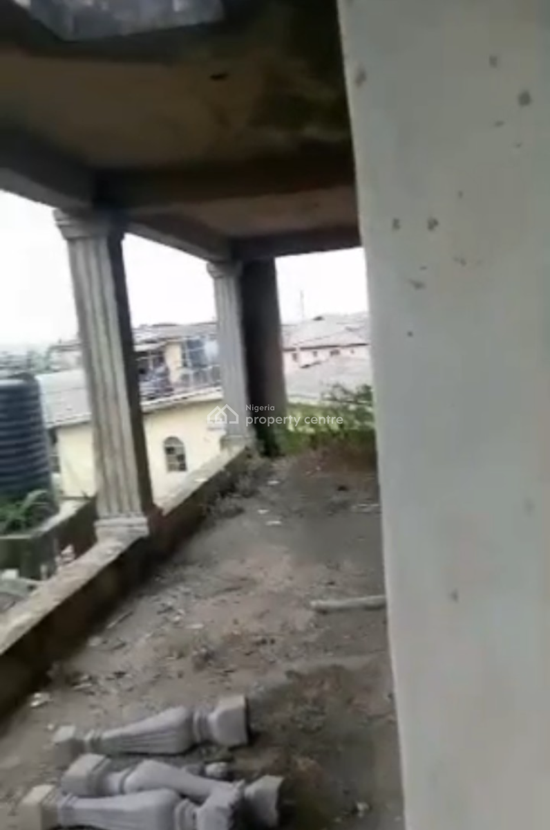 a Land with Five Bedrooms Duplex  + Two Bedroom on It, Iyana Ipaja, Ipaja, Lagos, Land for Sale