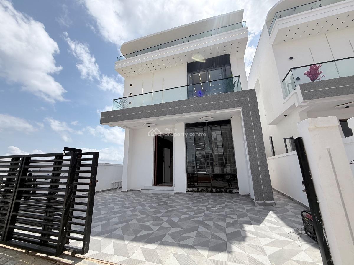 Luxury 4 Bedroom Fully Detached Duplex with Bq, Ajah Lekki, Ajah, Lagos, Semi-detached Duplex for Sale