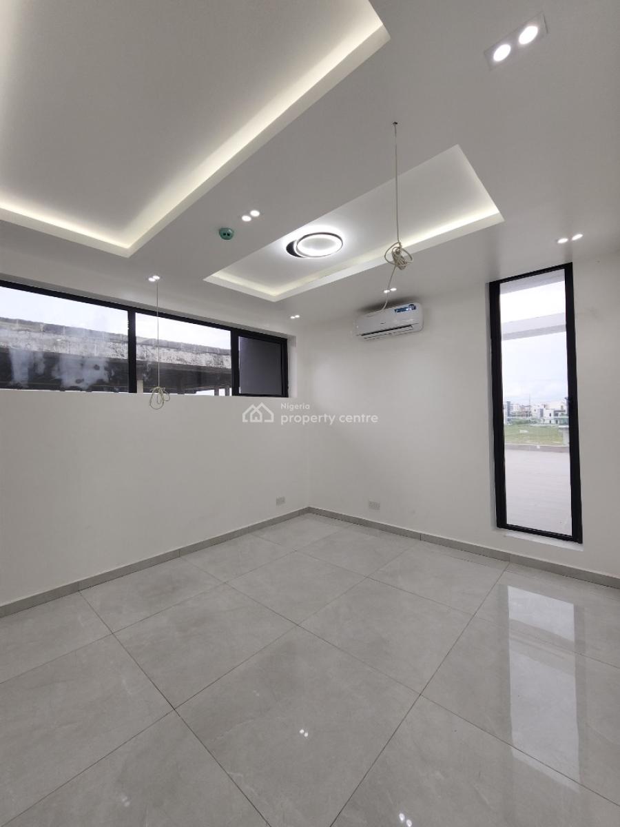 Contemporary 5 Bedroom Semi Detached Duplex + Bq, Cinema, Open Terrace, 1 Unit Left of This Modern Semi Detached Duplex in Cowrie Creek Estate, Ikate, Lekki, Lagos, Semi-detached Duplex for Sale