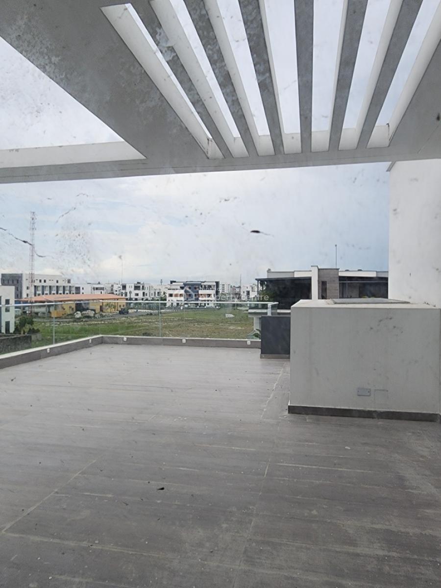 Contemporary 5 Bedroom Semi Detached Duplex + Bq, Cinema, Open Terrace, 1 Unit Left of This Modern Semi Detached Duplex in Cowrie Creek Estate, Ikate, Lekki, Lagos, Semi-detached Duplex for Sale