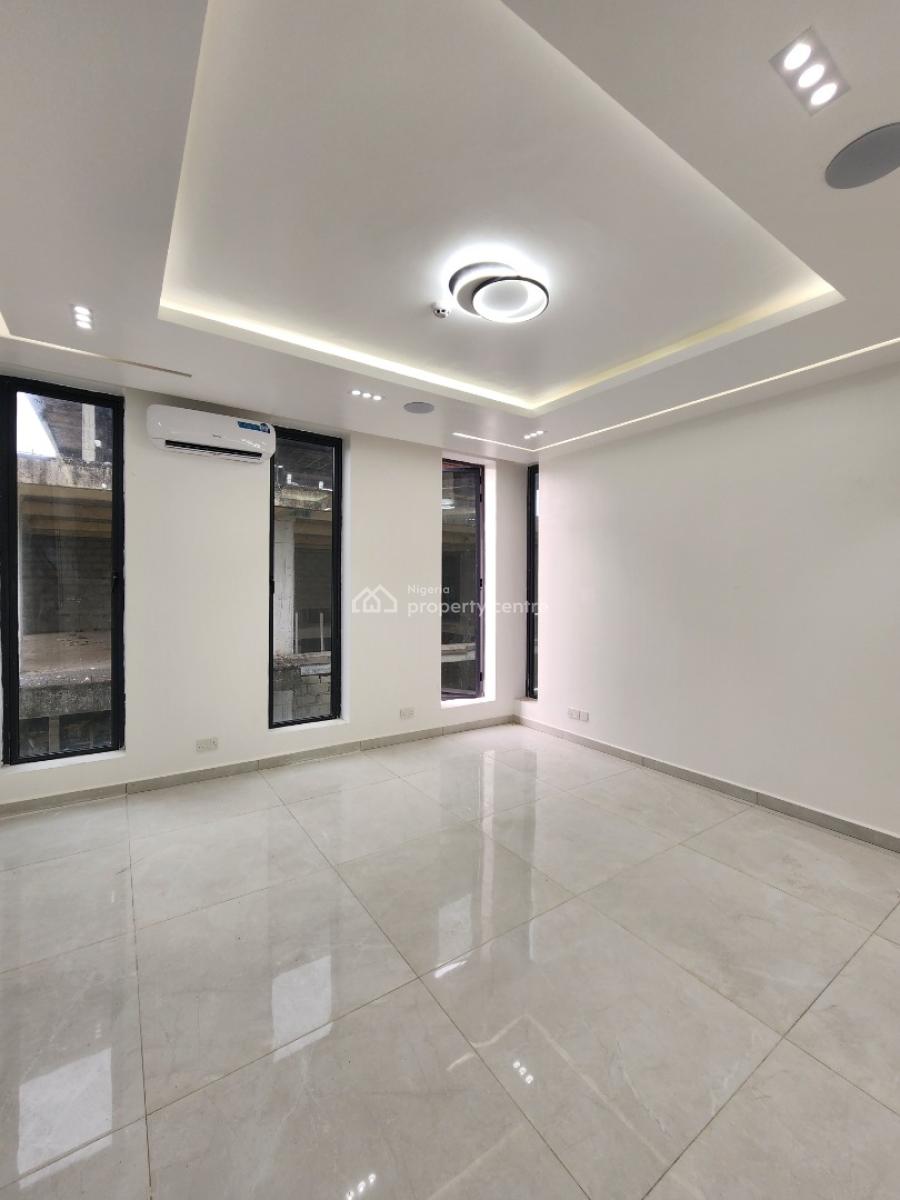 Contemporary 5 Bedroom Semi Detached Duplex + Bq, Cinema, Open Terrace, 1 Unit Left of This Modern Semi Detached Duplex in Cowrie Creek Estate, Ikate, Lekki, Lagos, Semi-detached Duplex for Sale