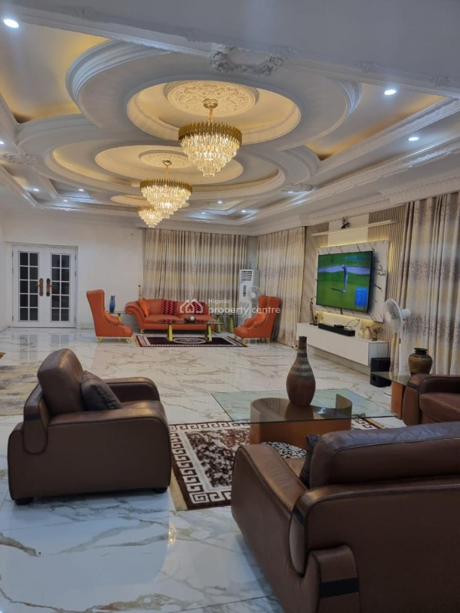Exquisitely Furnished Ensuit 7 Bedroom Fully Detached House + Bq, Ikate, Lekki, Lagos, Detached Duplex for Sale