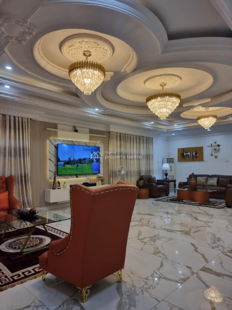 Exquisitely Furnished Ensuit 7 Bedroom Fully Detached House + Bq, Ikate, Lekki, Lagos, Detached Duplex for Sale