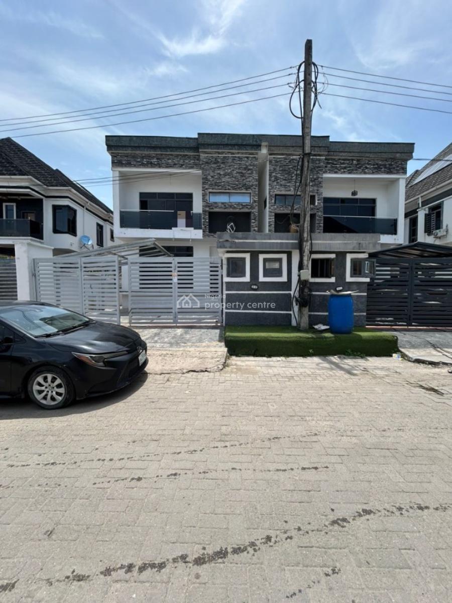 4 Bedroom Semi-detached Duplex with Bq, Ikota, Lekki, Lagos, Semi-detached Duplex for Sale