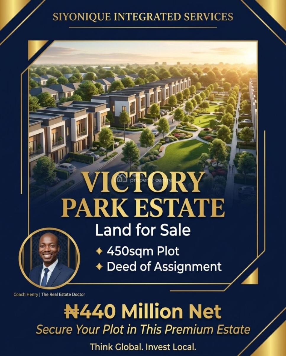Luxury Land Opportunity in Victory Park Estate -- Secure Your Position, Victory Pack Estate Osapa Lekki, Osapa, Lekki, Lagos, Residential Land for Sale