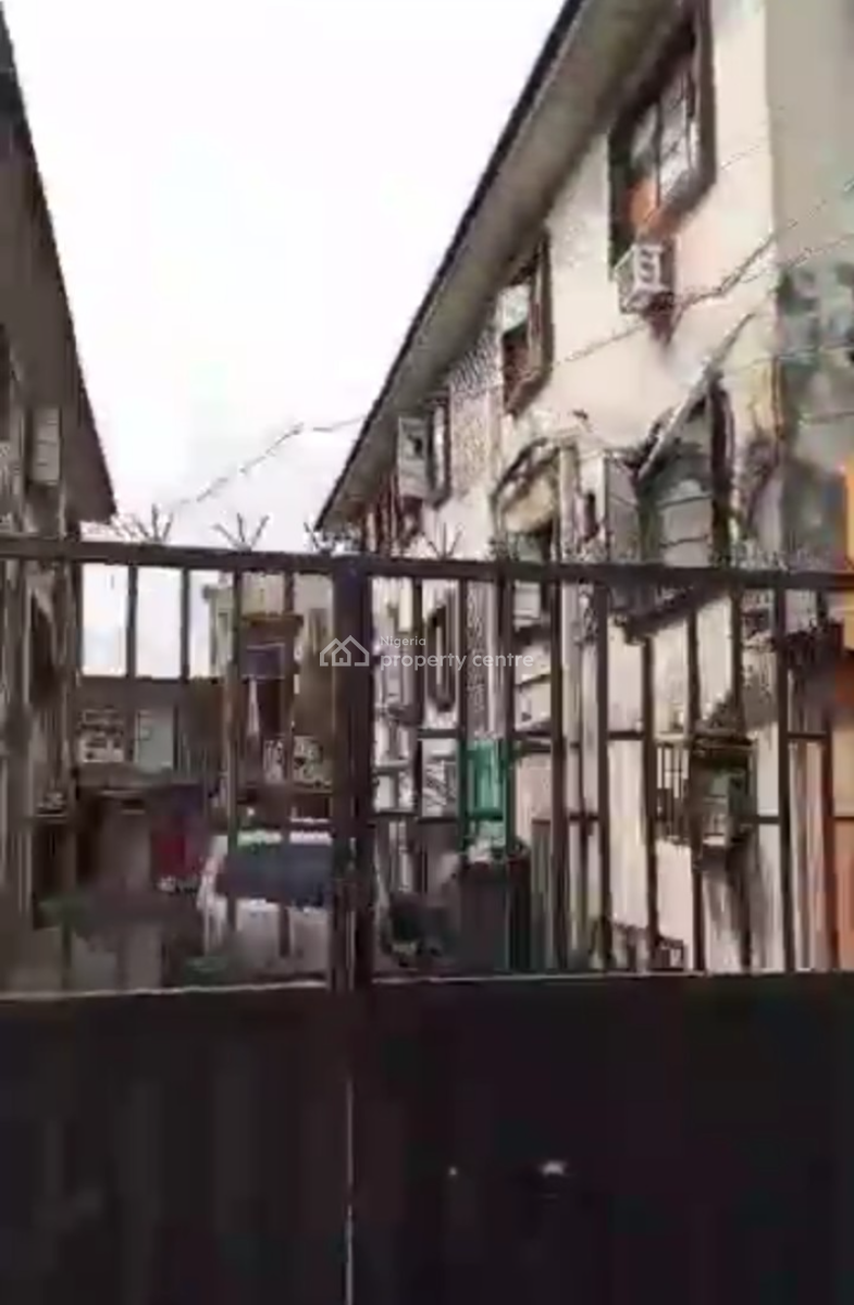 a Cornerpiece Land with Two Wings of Two Storey Building, Ikeja, Lagos, Commercial Property for Sale