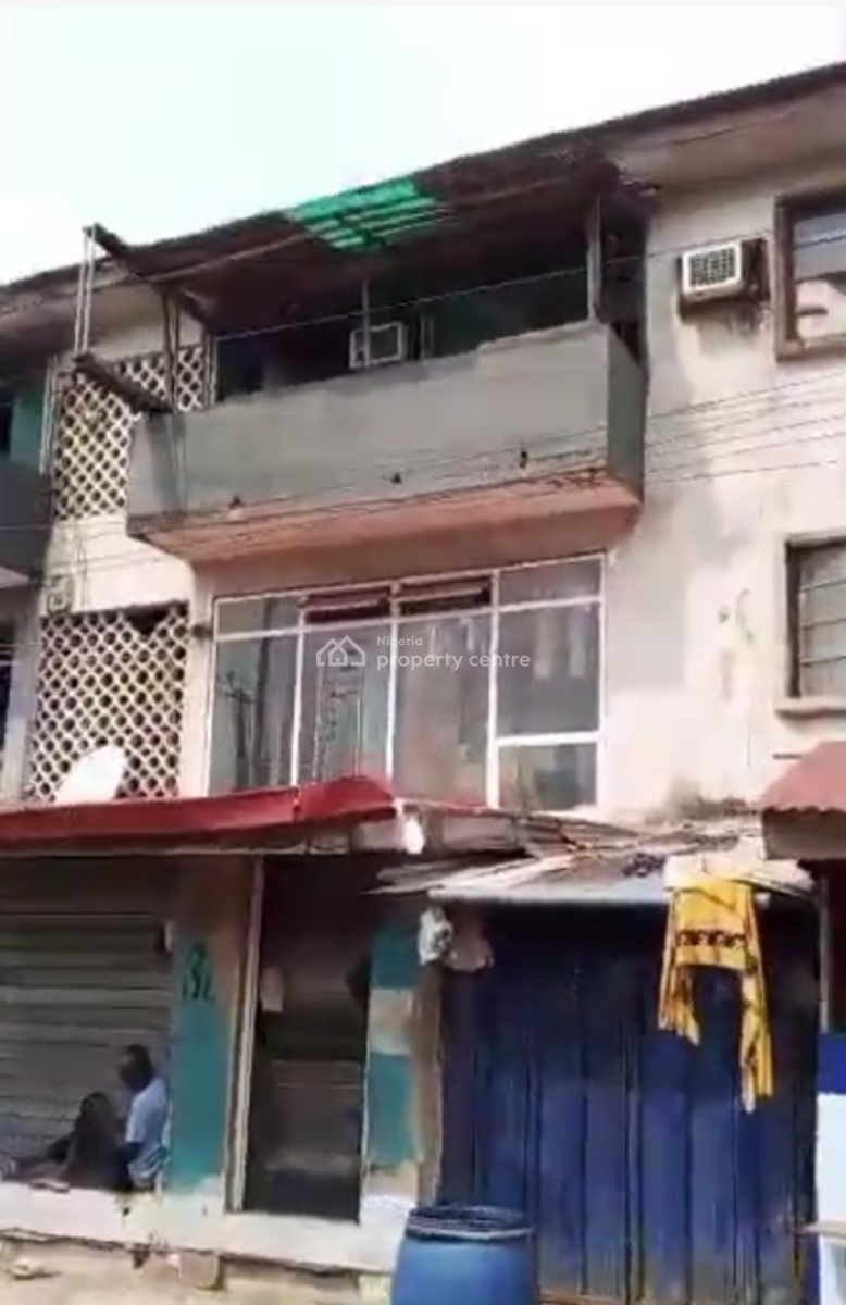 a Cornerpiece Land with Two Wings of Two Storey Building, Ikeja, Lagos, Commercial Property for Sale