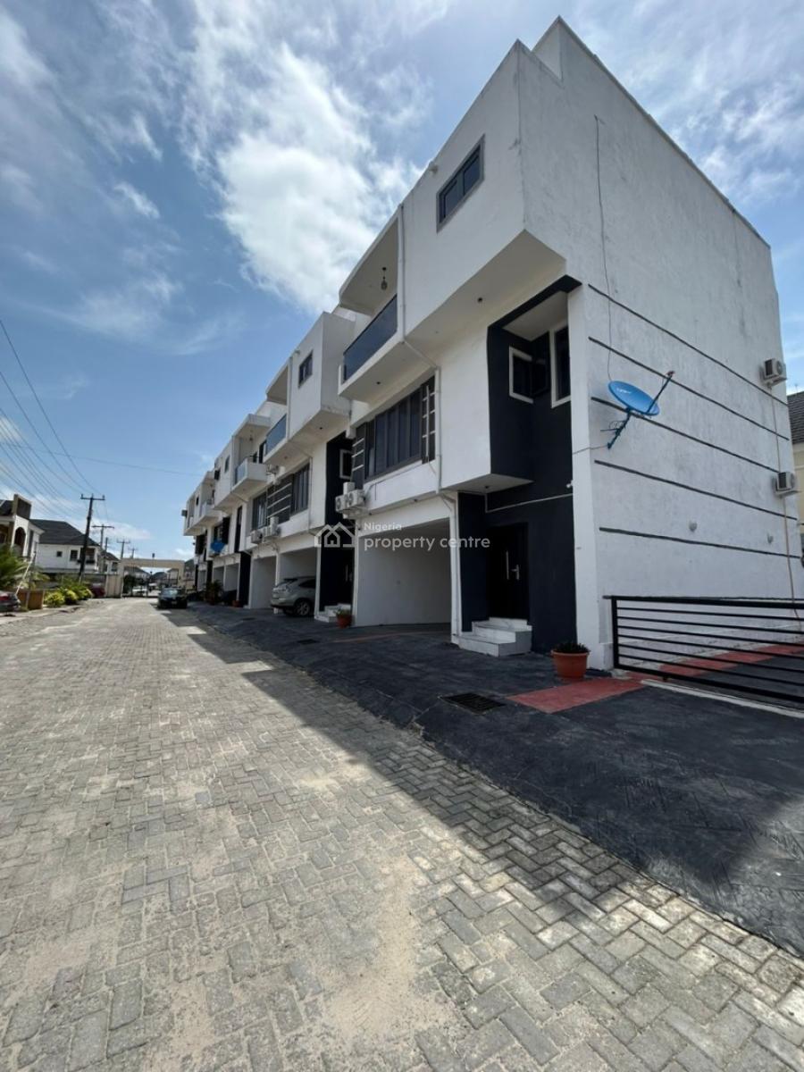 4 Bedroom Terraced Duplex with Bq, Ikota, Lekki, Lagos, Terraced Duplex for Rent