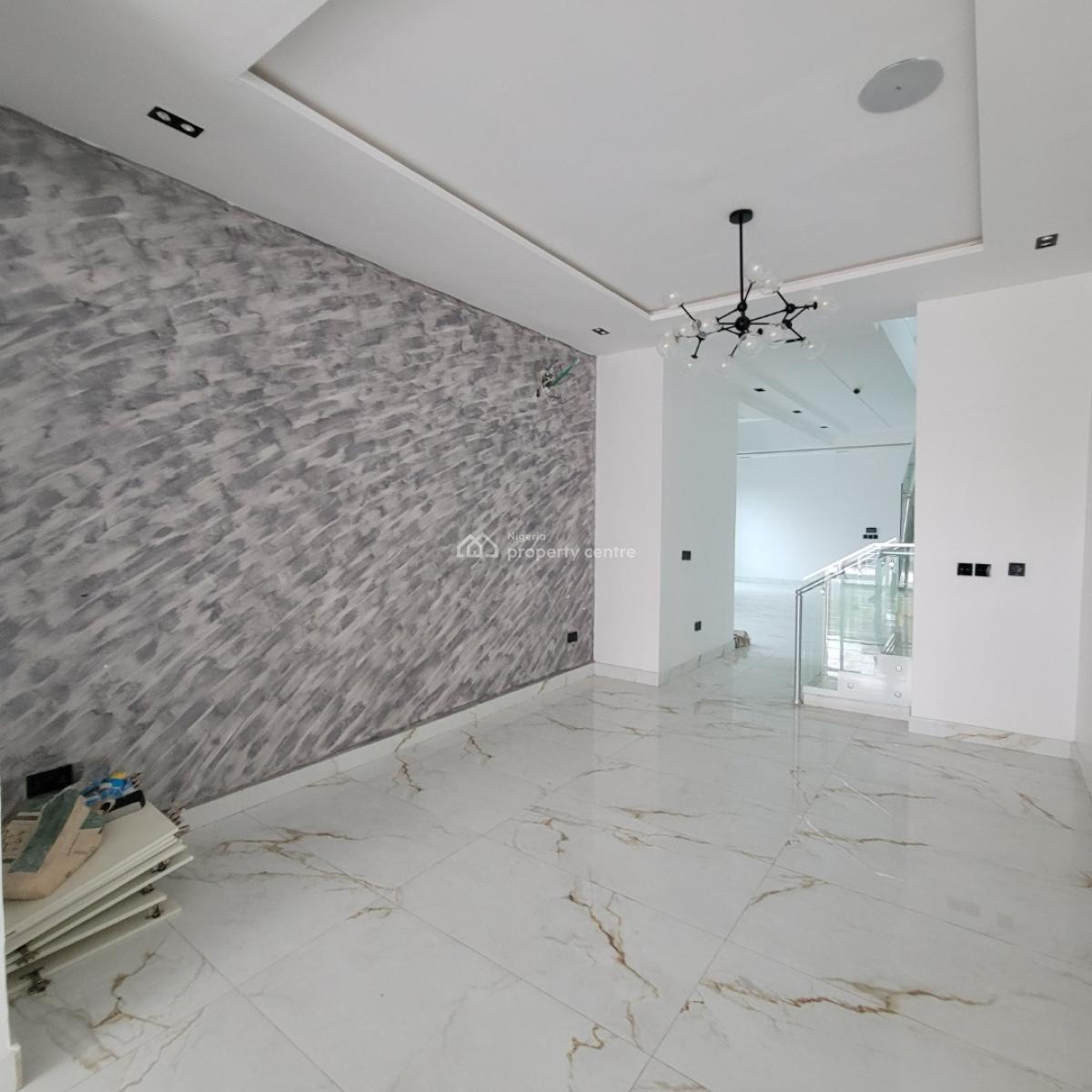 Magnificent 5bedroom Semi Detached Duplex with a Pool and a Bq, Ikate, Lekki, Lagos, Semi-detached Duplex for Sale