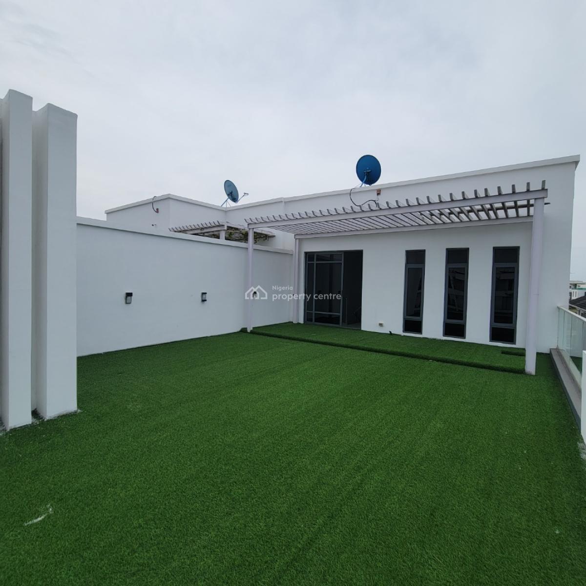 Magnificent 5bedroom Semi Detached Duplex with a Pool and a Bq, Ikate, Lekki, Lagos, Semi-detached Duplex for Sale