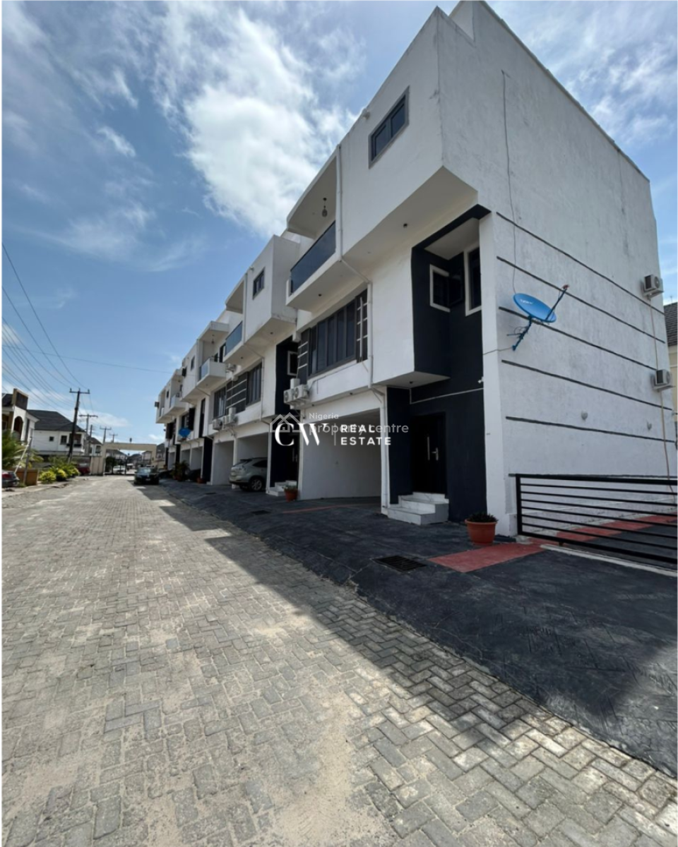 4 Bedroom Terraced Duplex with Bq, Ikota, Lekki, Lagos, Terraced Duplex for Rent