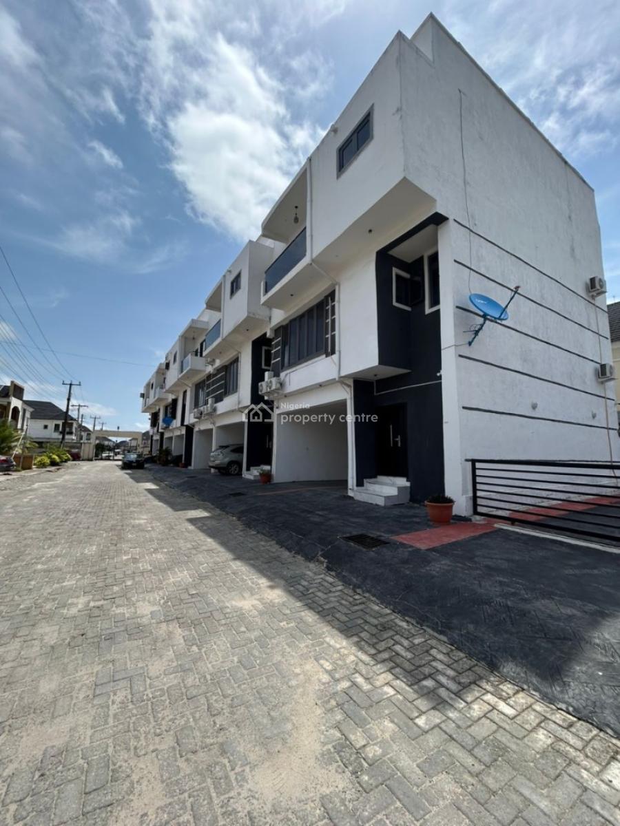 4 Bedroom Terraced Duplex with Bq, Ikota, Lekki, Lagos, Terraced Duplex for Rent
