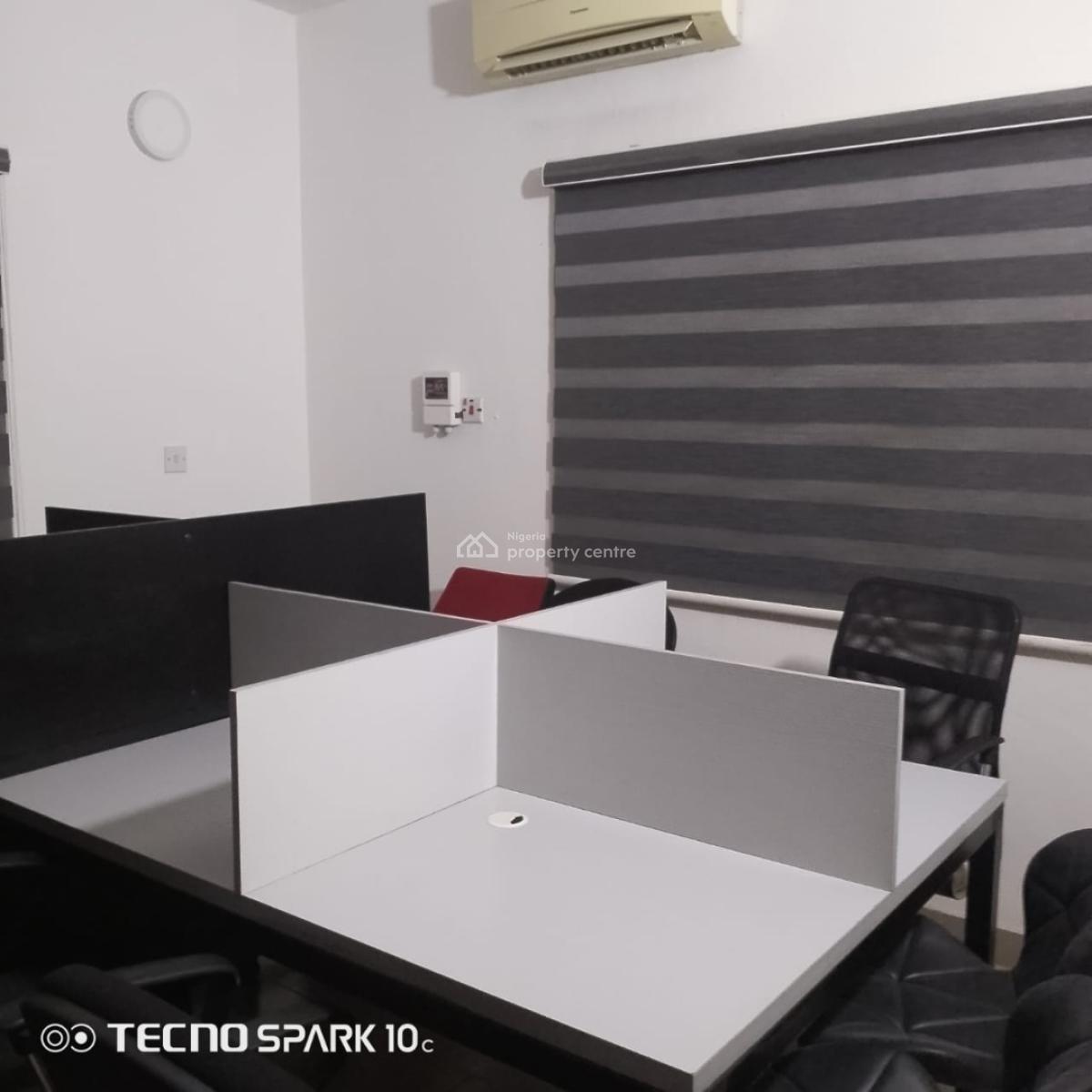 Furnished 3 Bedroom Office Space, Lekki Phase 1, Lekki, Lagos, Office Space for Rent