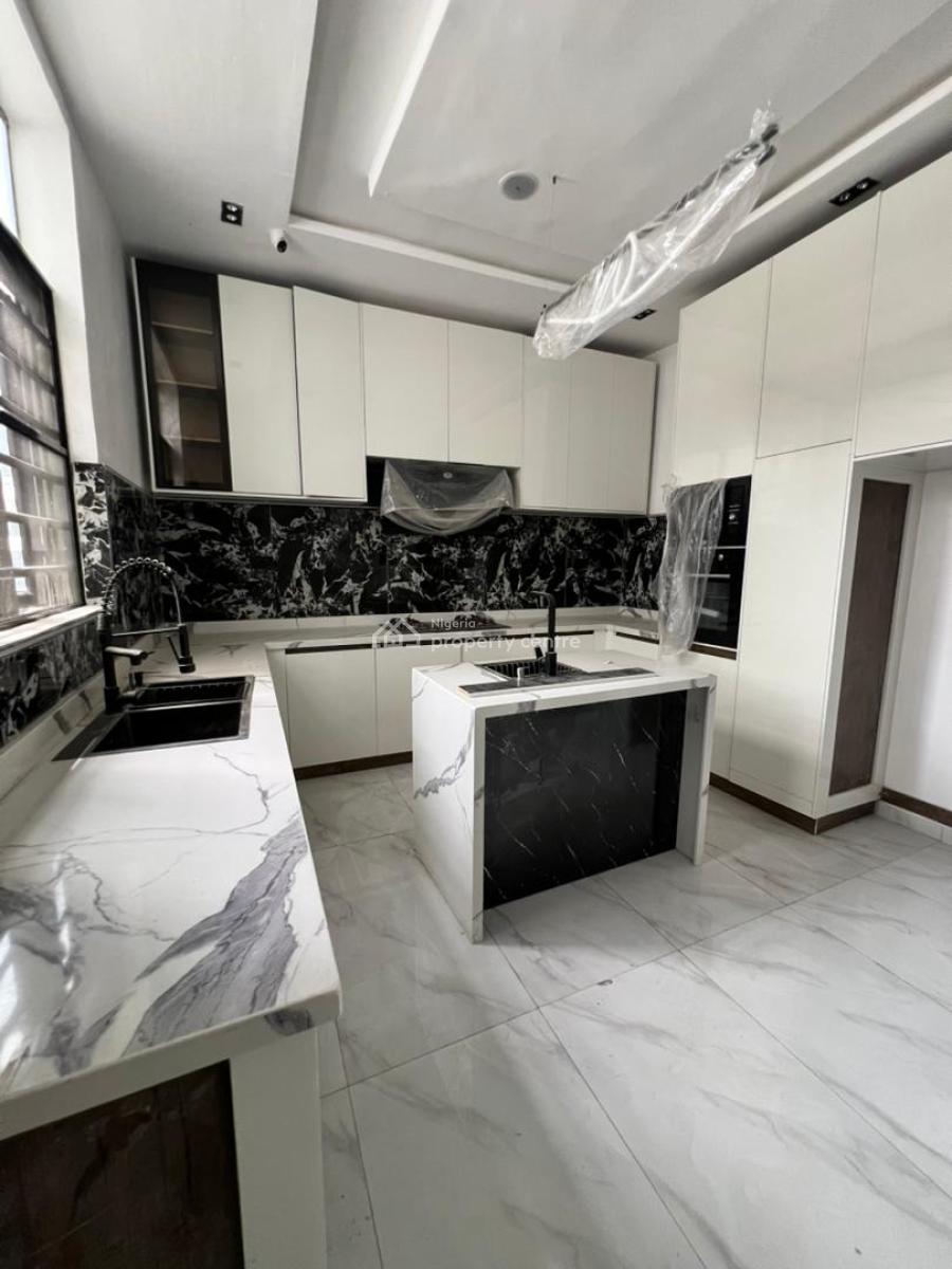 Pristine 5 Bedroom Detached Duplex with Bq & Rooftop Terrace in a Secu, Chevron, Lekki, Lagos, Detached Duplex for Sale