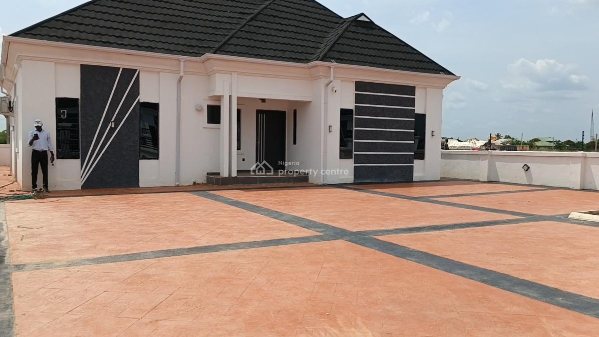 Tastefully Finished 3 Bedroom Detached Bungalow with Bq, Bluestone Estate, More Town, 10 Minutes to Lagos Ibadan Expressway, Mowe Town, Ogun, Detached Bungalow for Sale