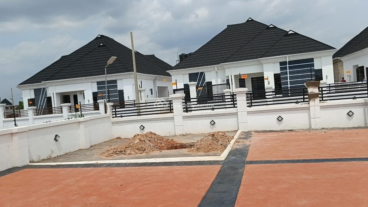 Tastefully Finished 3 Bedroom Detached Bungalow with Bq, Bluestone Estate, More Town, 10 Minutes to Lagos Ibadan Expressway, Mowe Town, Ogun, Detached Bungalow for Sale